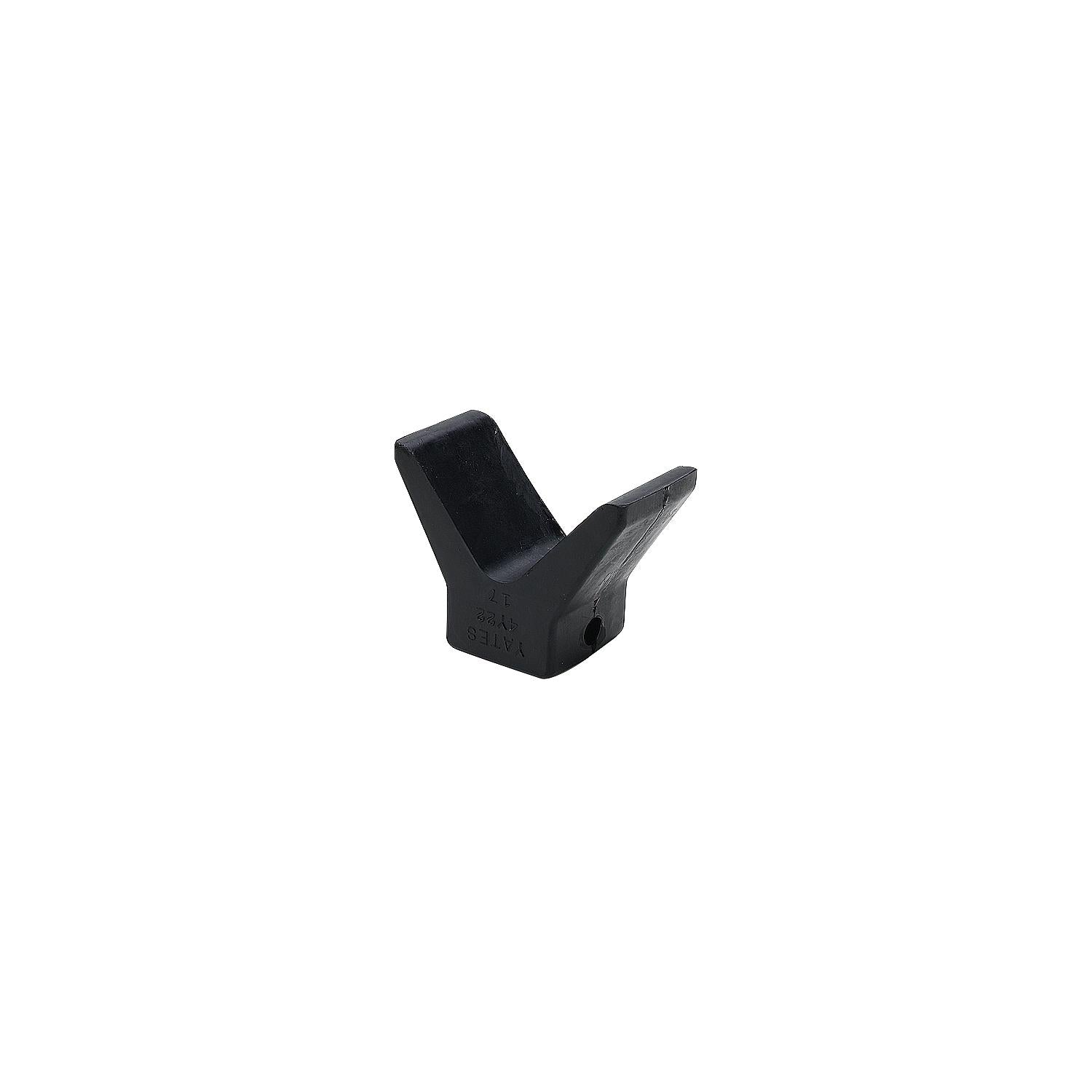 Seachoice 56251 Black Rubber Molded "Y" Bow Stop