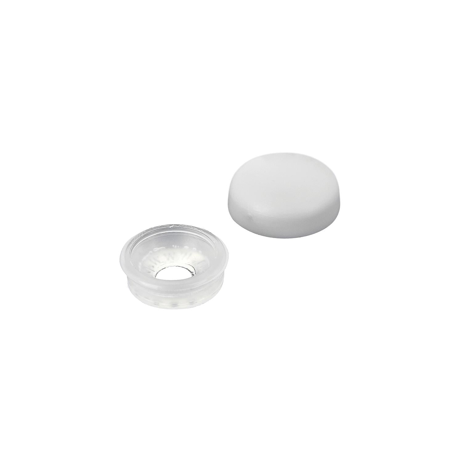 Seachoice MP9707SC Screw Caps, AlumTone, Fits #6 & #8