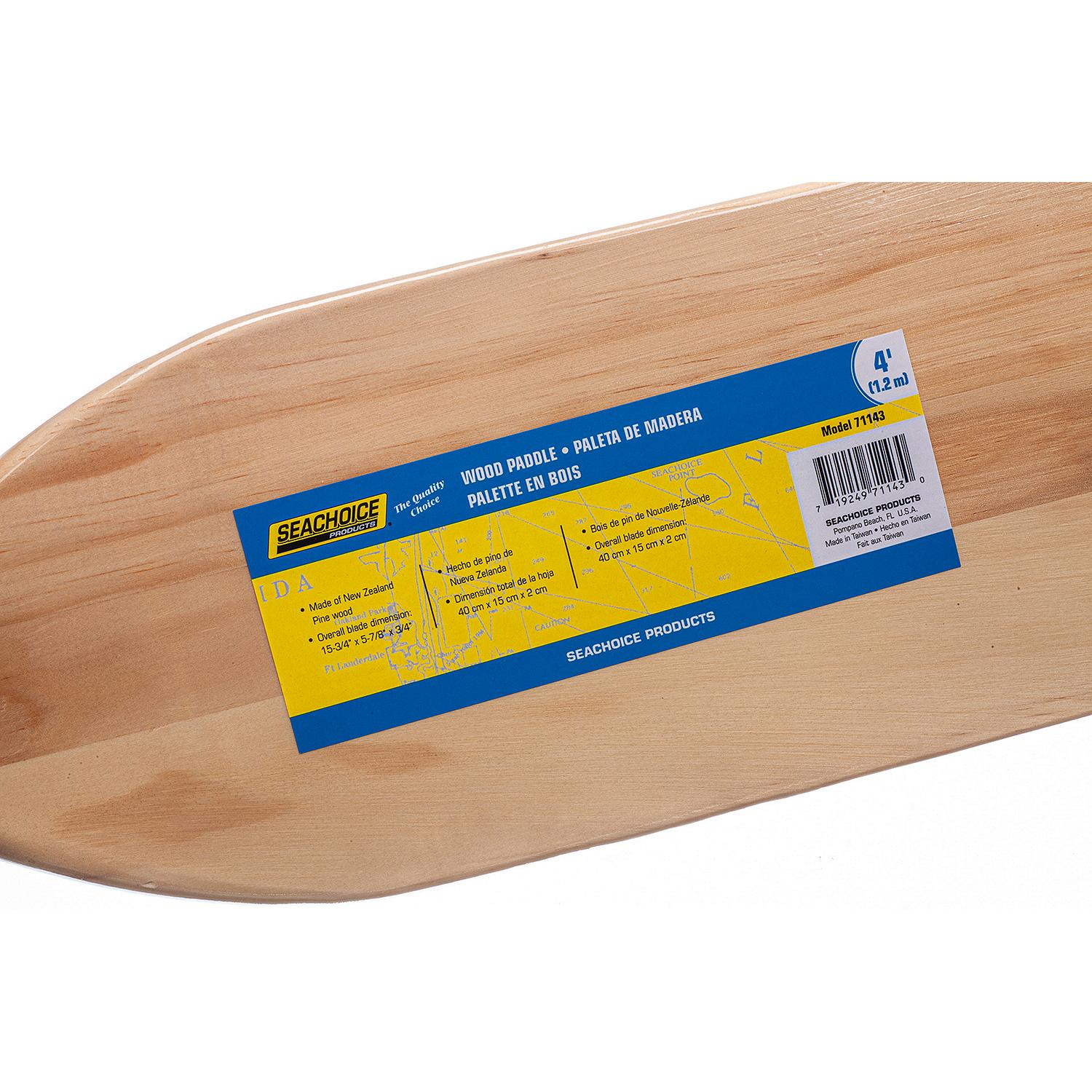 Seachoice 71143 Standard Wood Paddle – 4 Ft.