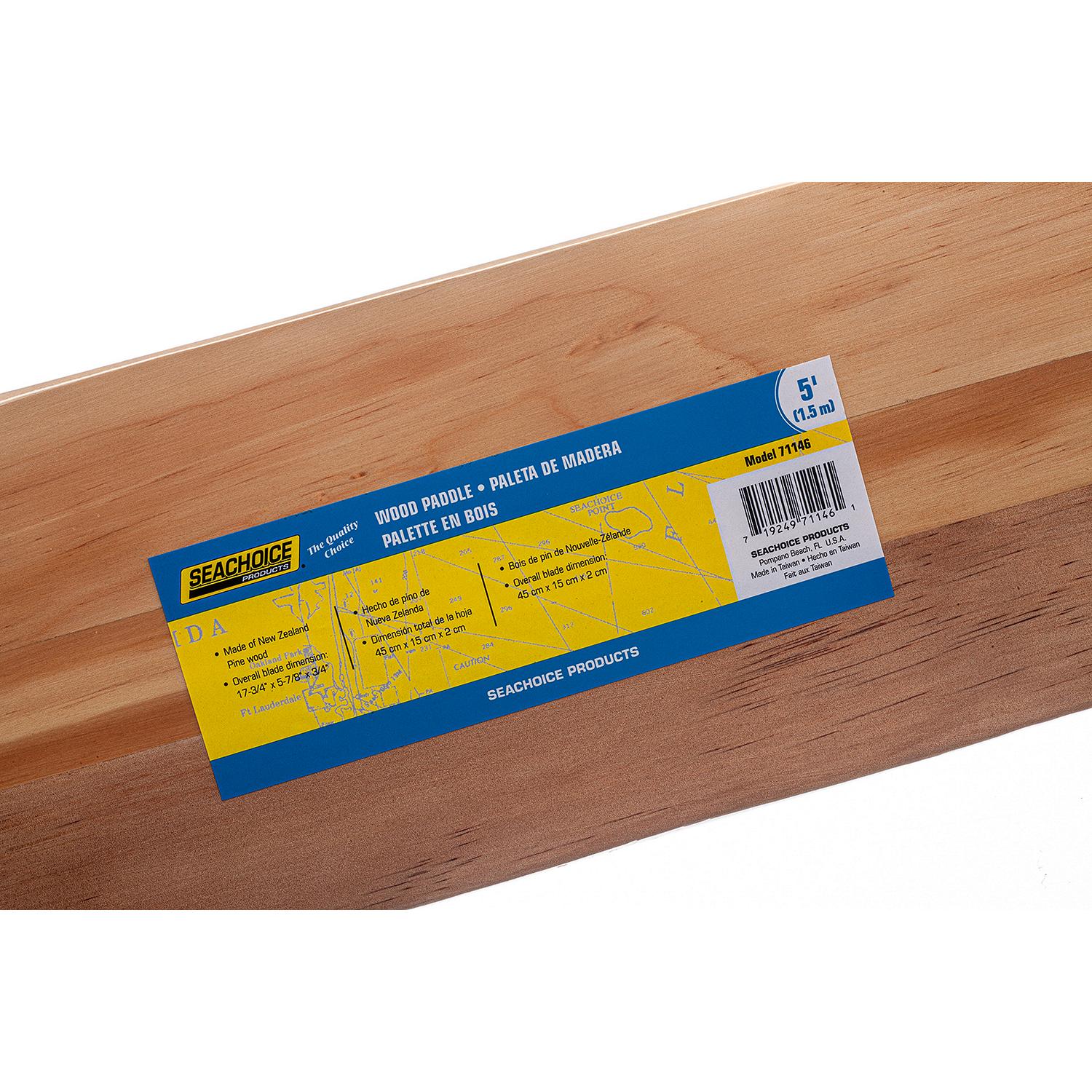 Seachoice 71146 Standard Wood Paddle – 5 Ft.