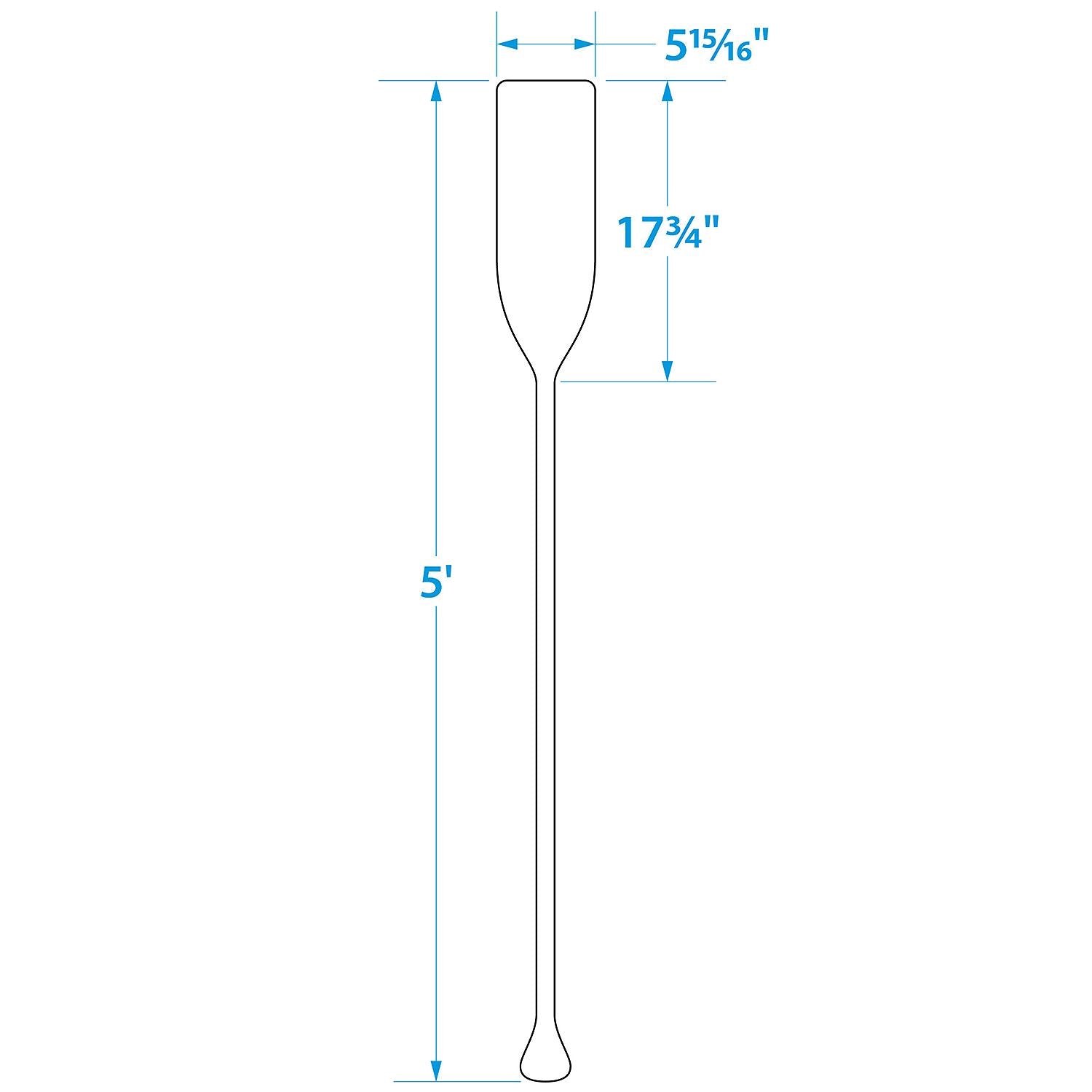 Seachoice 71146 Standard Wood Paddle – 5 Ft.