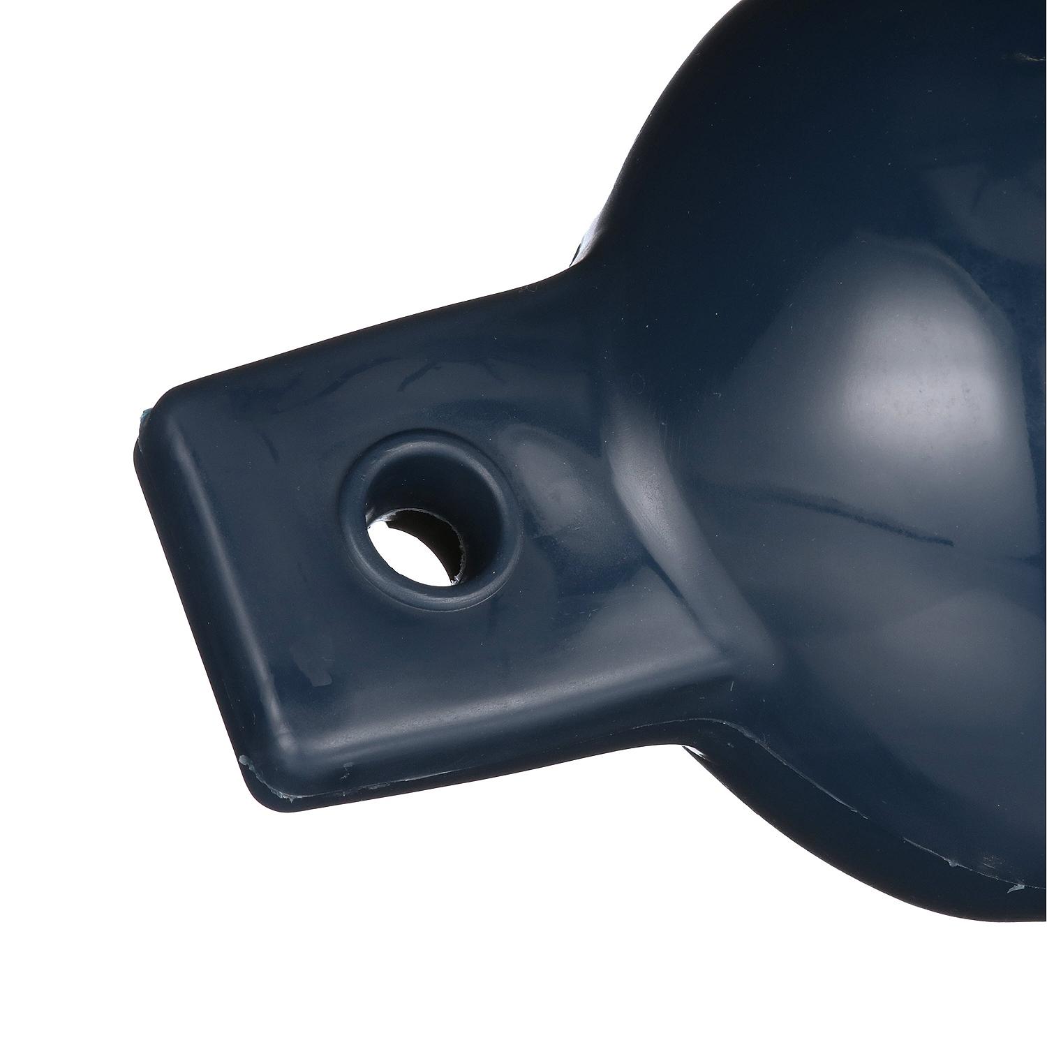 Seachoice DE79232S 79091 Twin Eye Ribbed Fender, Blue, 6.5 x 23"