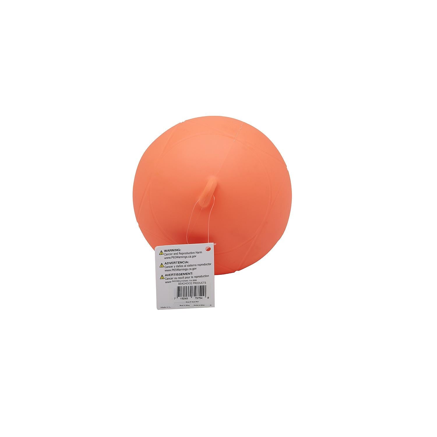 Seachoice DE95880S 79754 Slalom/Marking Buoy Neon Red, 9" Dia.