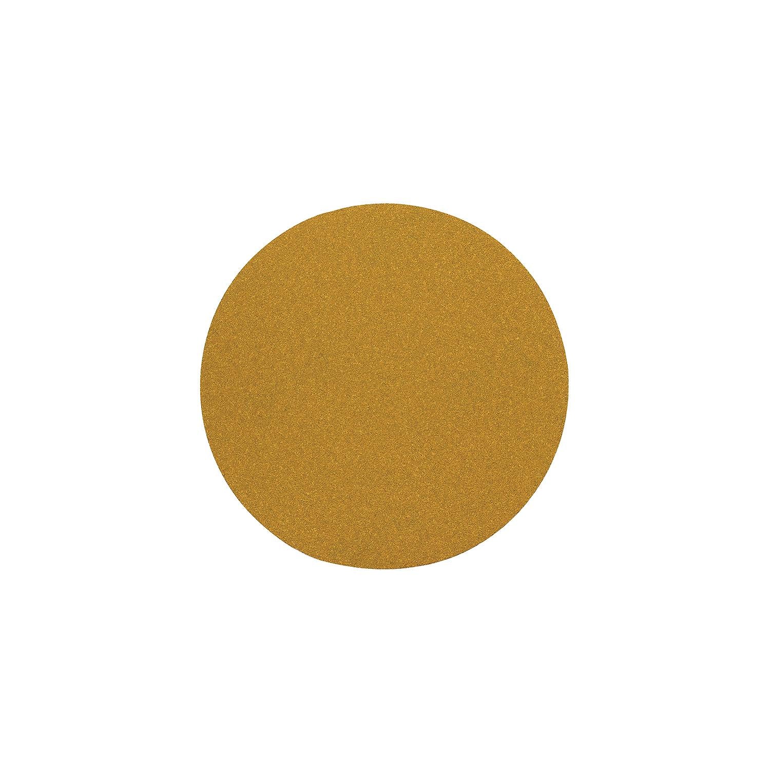 Seachoice 91963 Gold Aluminum Oxide Hook & Loop Disc, Grade: P320B