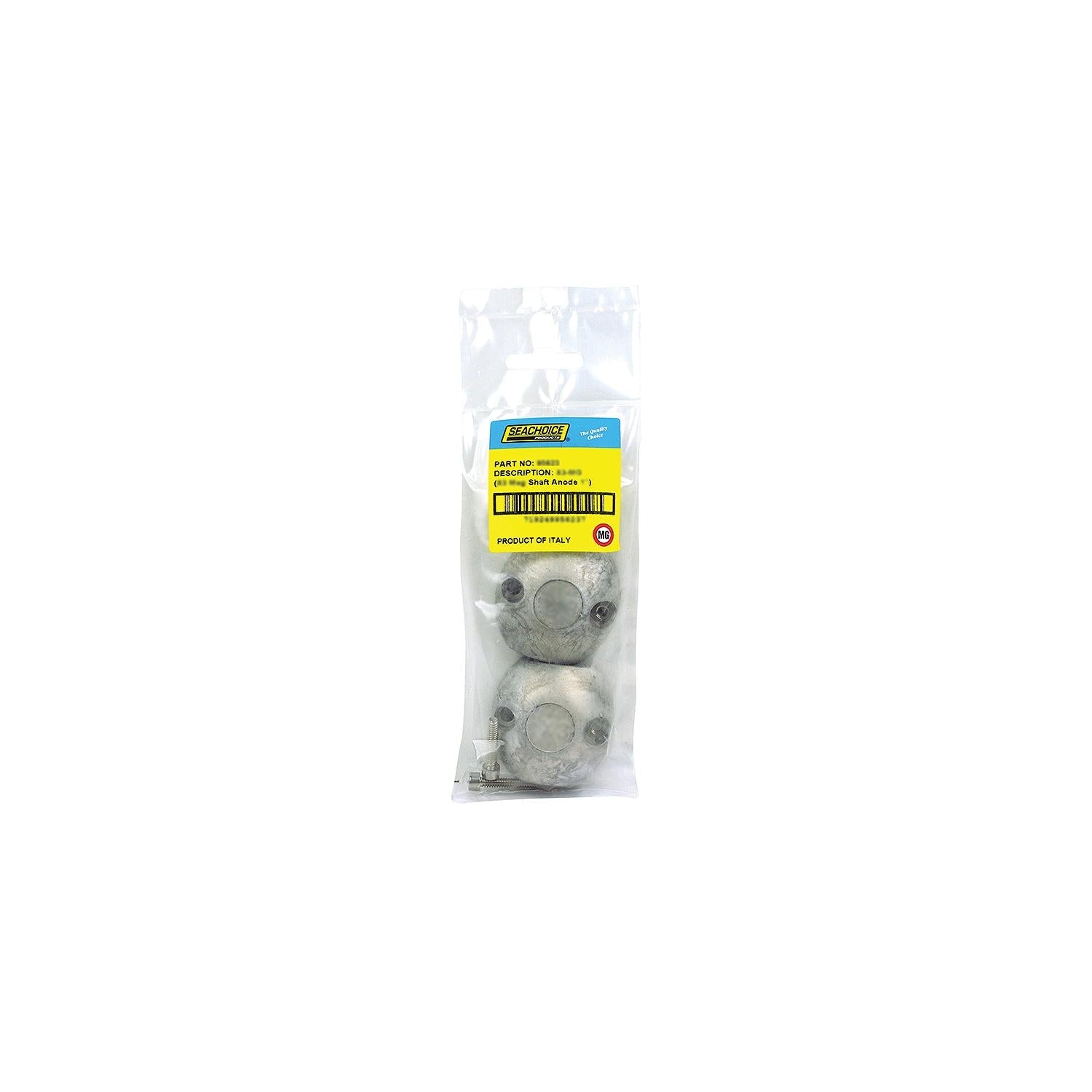 Seachoice 95638 Streamlined Shaft Anode w/Allen Screw, Magnesium, Model X9, Size 2"