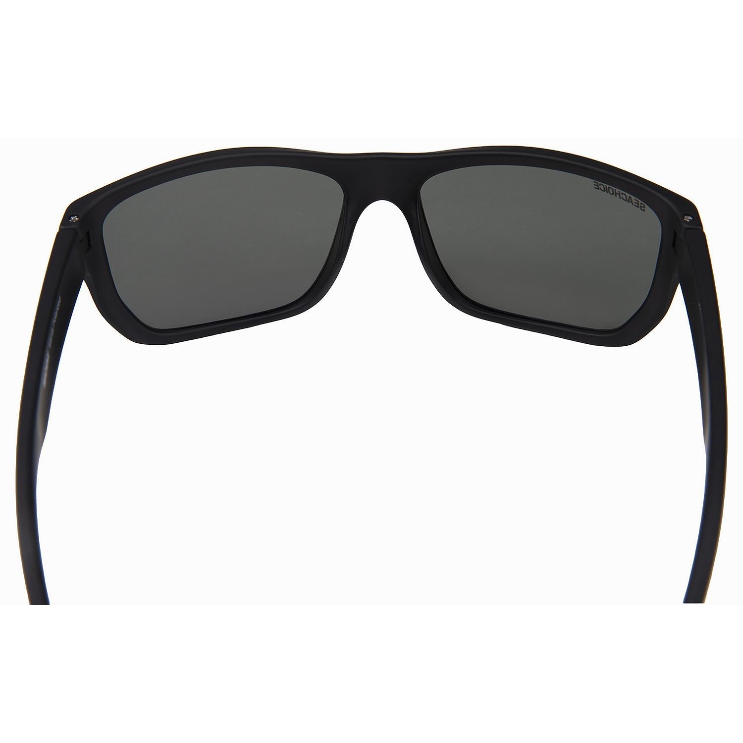 Seachoice YP120315002000 98830 "Manta" Floating Polarized Sunglasses, Frame: Matte Black, Lens: Grey