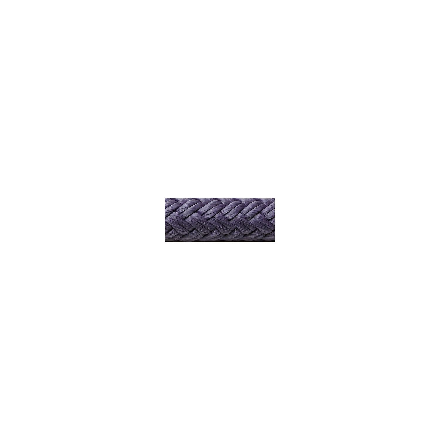 Seachoice Double-Braid Nylon Dock Line w/ Eye Splice, Pre-Shrunk, Heat Stabilized, 1/2 In. X 25 Ft., Purple