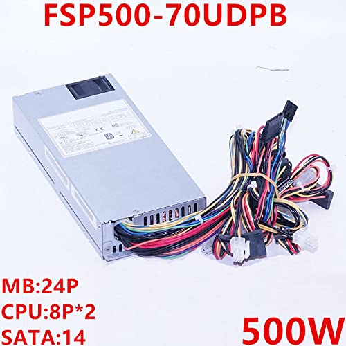 PSU for FSP 80plus Platinum 1U 500W Power Supply FSP500-70UDPB