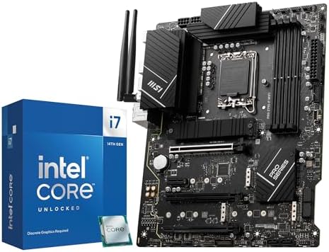 Micro Center CPU Motherboard Combo - Intel Core Ultra 7 265K 20-Cores Unlocked Desktop Processor with Msi MAG Z890 Tomahawk WiFi Gaming LGA 1851 ATX Motherboard