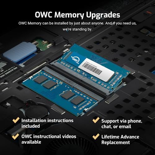 OWC 64GB (2x32GB) DDR4 3200MHz PC4-25600 CL22 2RX8 ECC Unbuffered SODIMM 1.2V 260-pin Laptop Memory RAM|B0CBVYMX3B