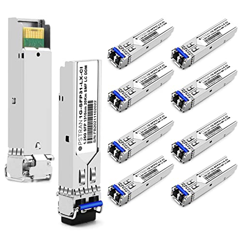 1000BASE-SX SFP Optical Transceiver Module Compatible with HPE Aruba J4858D J4858DCM JL745A Q8N53A ProCurve J4858C J4858B J4858A 850nm 550m DDM Duplex LC MMF|B09MTW3HVB