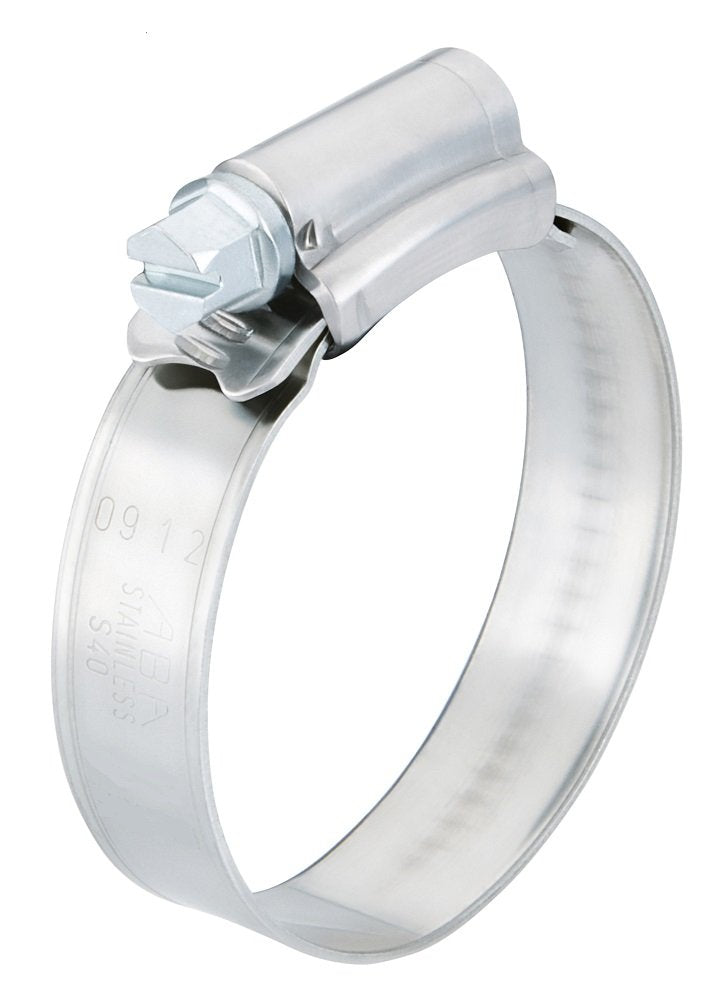 Scandvik 13657 ABA SS Hose Clamps, #28, 10 Pack