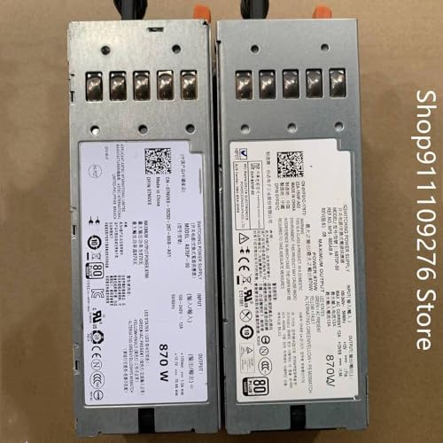 NPS-885AB A PSU for T610 R710 Server Power Supply A870P-00 7NVX8 N870P-S0