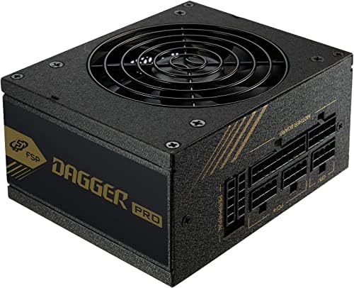 FSP Dagger Pro 650W SFX Power Supply, 80 Plus Gold, Full Modular (SDA2-650