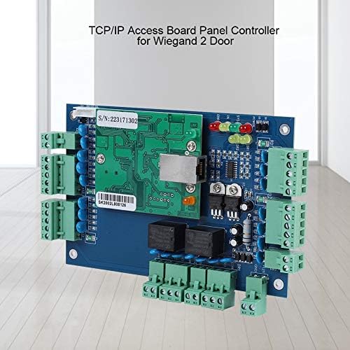 Panel Controller Board, TCP/IP Network Access Control Board Door Control System for 2 Door Use