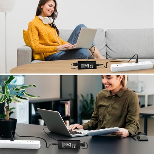 19V AC/DC Adapter Compatible with Lenovo ThinkCentre M92 M92p M82 M72E Tiny Mini Computer Desktop Model ADP-65YB B PA-1650-52LC 19VDC 19 Volt 19 Volts Power Supply Cord Charger Cable PSU|B0DRWBDYNP