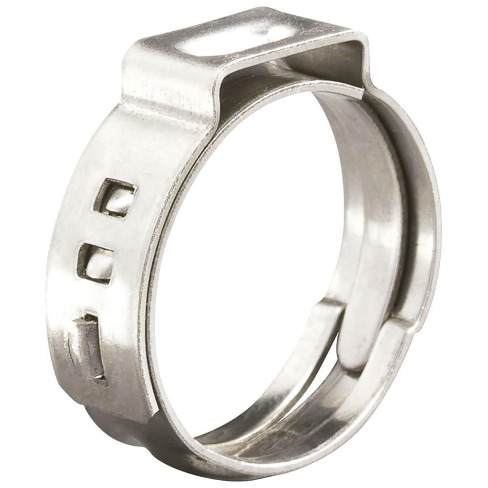 Seachoice 50-23447 Stainless-Steel Pinch Hose Clamps, 1-3/16" / 30.1mm OD Bag of 10
