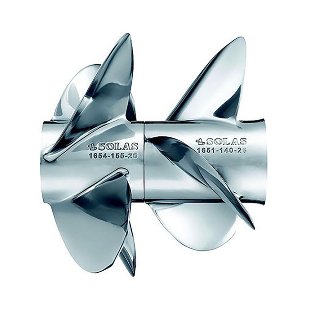 Solas Propeller 1651-144-18 Solas Dual Propeller for Mercruiser Bravo Three, SS, Rear
