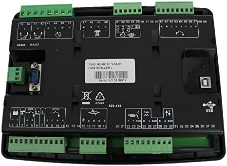 YOKDEN DSE7310 Diesel & Gas Genset/Generator/Engine Controller Control Module Panel Complete Replacement for Deep Sea 7310|B07CMP2C7V