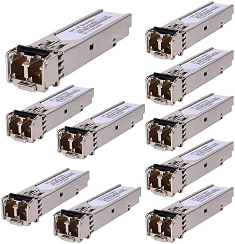 4 Pack 1.25G 850nm Multimode SFP LC Transceiver Fiber Module 550 Meters 1000Base-SX LC MMF for Cisco GLC-SX-MMD/SX-MM/SFP-GE-S,Fortinet,Ubiquiti UniFi UF-MM-1G,Mikrotik S-85DLC05D Meraki MA-SFP-1GB-SX|B09NVW9GWH