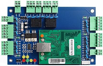 MENGQI-CONTROL Professional 4 Doors TCP/IP Network Wiegand 26/34 bit Access Control Board Panel Access Controller