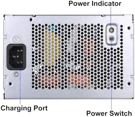 LXun D525AF-00 525W Power Supply w/Cables Compatible with Dell Precision T3500 P/N: D525A001L H525AF-00 H525EF-00 HP-D5252E0 HP-D5253A0 N525EF-00 0G05V 6W6M1 M822J U597G X008G