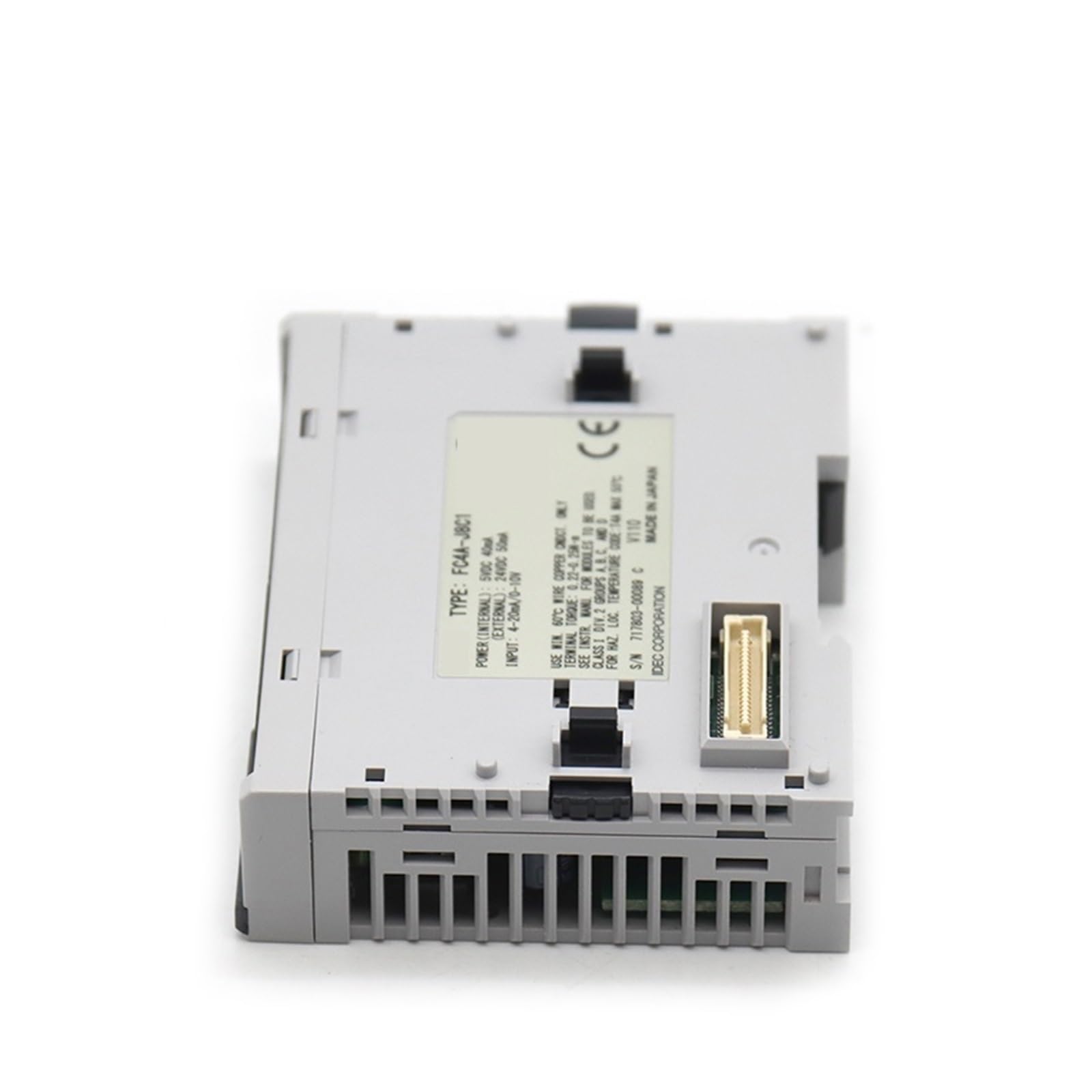 PLC FC4A-J8C1 Analog I/O Module 8 inputs FC4A-J8C1 Voltage 0 to 10VDC Current 4 to 20mA Ladder - aloinfousa.com