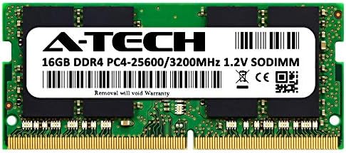 A-Tech 8GB DDR4 3200 MHz SODIMM PC4-25600 (PC4-3200AA CL22 Non-ECC Laptop RAM Memory Module