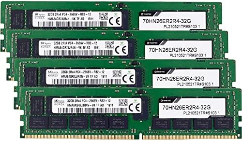 Timetec 64GB Kit (2x32GB) DDR4 2666MHz PC4-21300 Registered ECC 1.2V CL19 2Rx4 Dual Rank 288 Pin RDIMM Server Memory RAM Module Upgrade (64GB Kit (2x32GB))|B07B3Z8ZSN