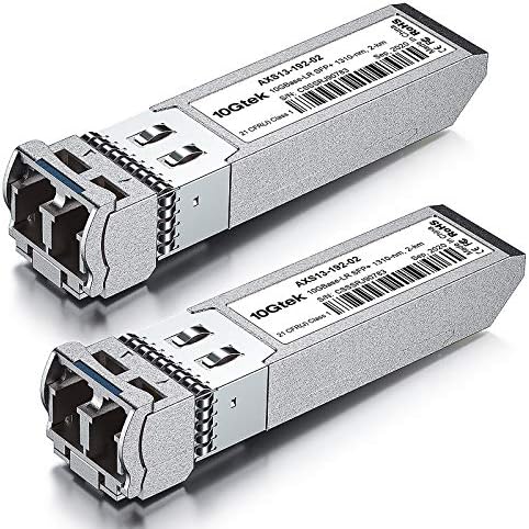 10Gtek 10GBase-T SFP+ to RJ-45 Transceiver, 10Gbe SFP+ Copper Ethernet CAT6a Module, up to 30m, for Cisco SFP-10G-T-S, Ubiquiti UniFi, Fortinet, TP-Link and More|B01KFBFL16