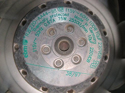 EBM-PAPST R2E220-AA44-98 115V-AC 220MM COOLING FAN D498503|B00YF8Z5GC