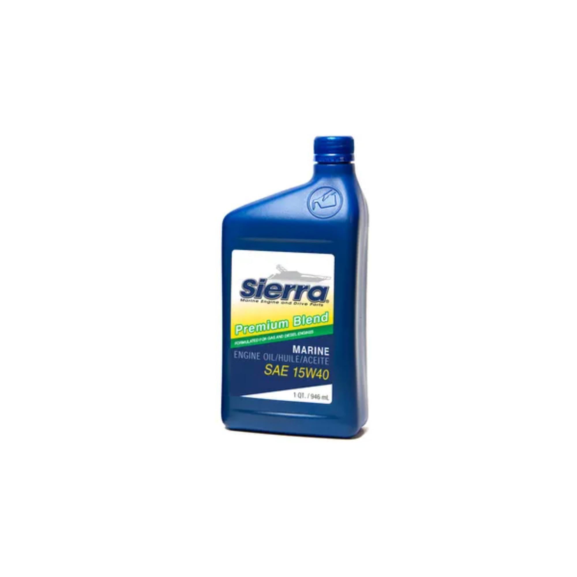 Sierra 18-9554-2 Premium Blend Heavy Duty Engine Oil 15W-40, Qt., 12/case