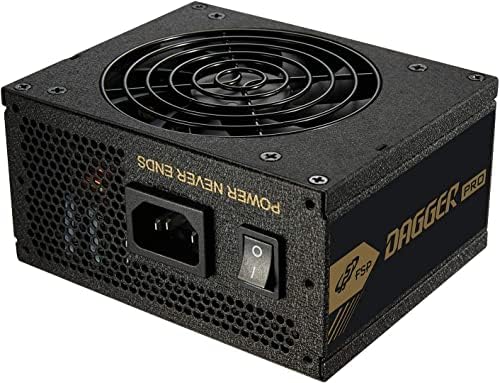 FSP Dagger Pro 650W SFX Power Supply, 80 Plus Gold, Full Modular (SDA2-650