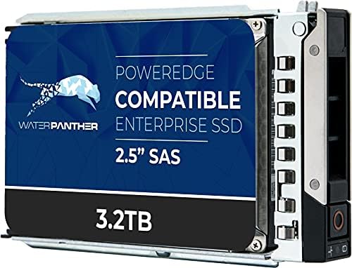 3.2TB SAS 12Gbps 2.5-Inch x 15mm Enterprise SSD in 13G Tray Compatible with Dell PowerEdge Servers 0J68N1 0X8F87 R330 R730XD R420 R920 R410 R515 (Renewed