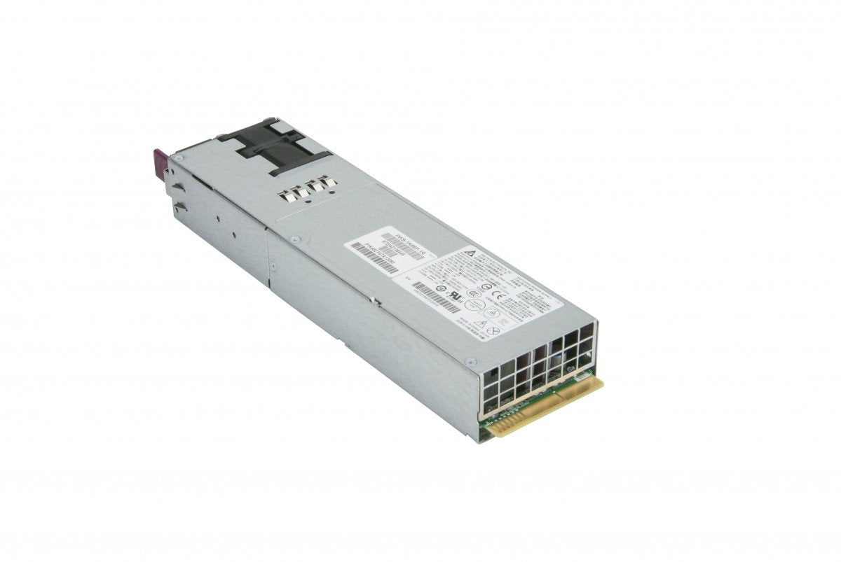 Supermicro PWS-1K66P-1R 1U 1600W Redundant Platinum Power Supply 73.5mm Width, RoHS/Reach, PBF - aloinfousa.com