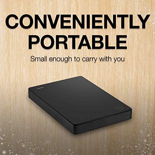 Seagate Portable 5TB External Hard Drive HDD – USB 3.0 for PC, Mac, PS4, & Xbox - 1-Year Rescue Service (STGX5000400, Black