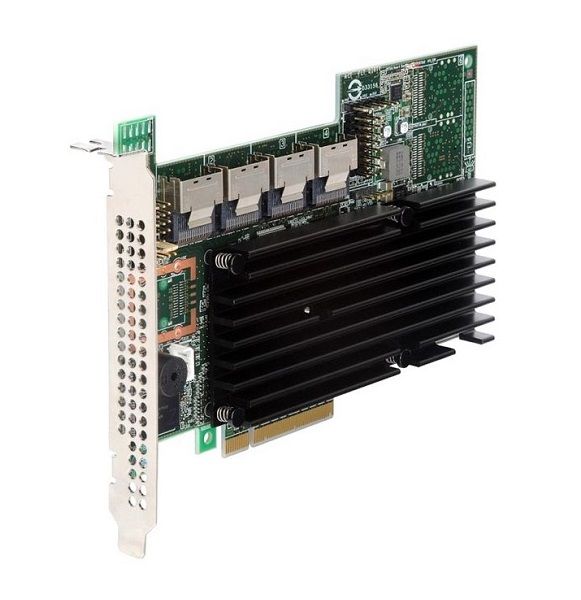 544-BBCD Dell 9305-16E 16-Ports SAS 12Gb/s PCI Express x3 Non-RAID Controller Card