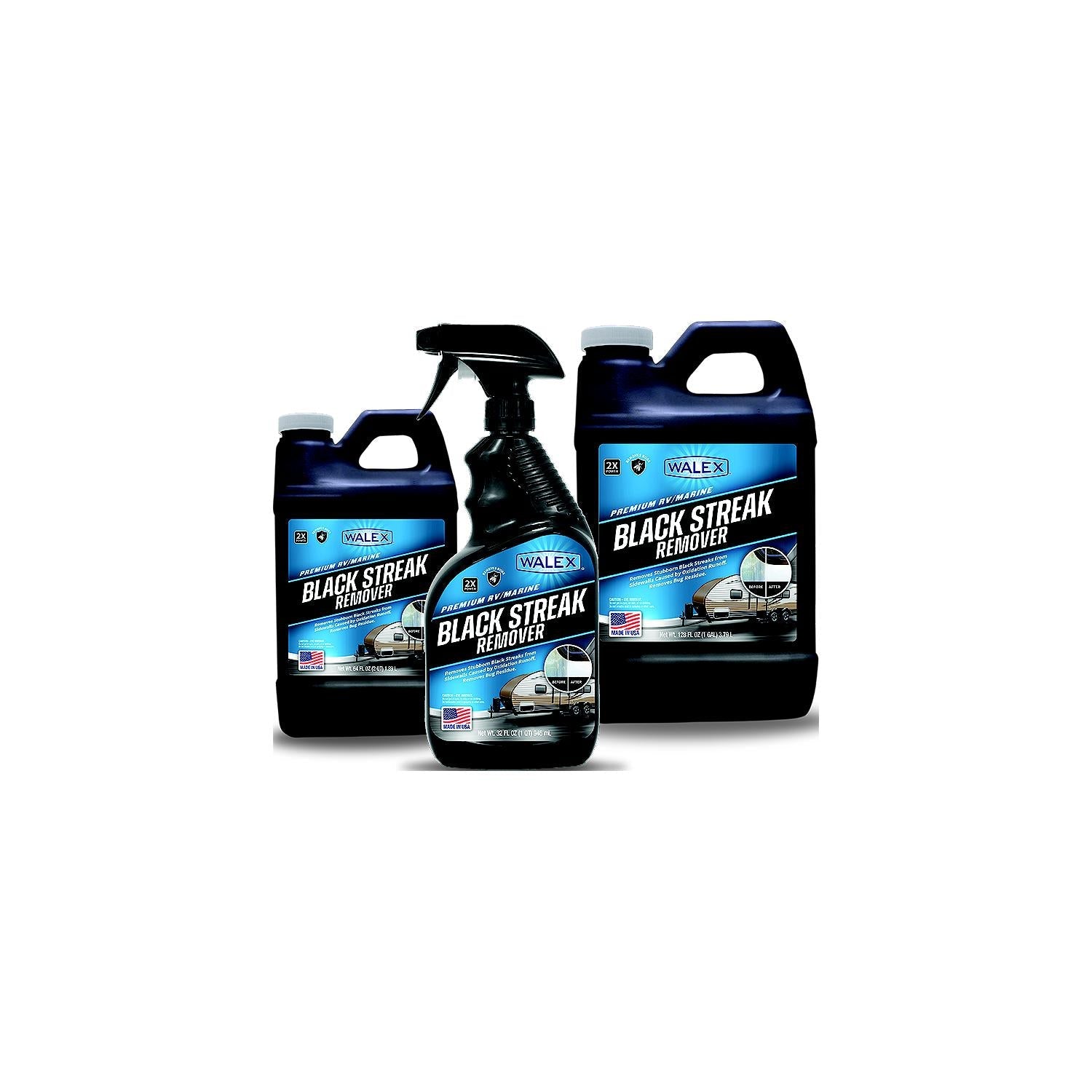 Walex Products WALBS64 Walex Black Streak Remover, 64 oz.