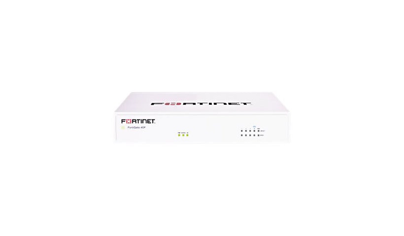 Fortinet FortiGate 40F - security appliance - with 1 year 24x7 FortiCare and FortiGuard Unified (UTM) Protection