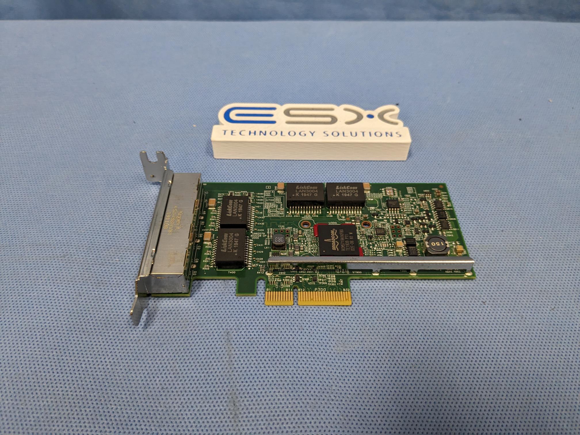 Dell YGCV4 Broadcom 5719 Quad-Port 1GB Ethernet PCIe Network Adapter Low Profile