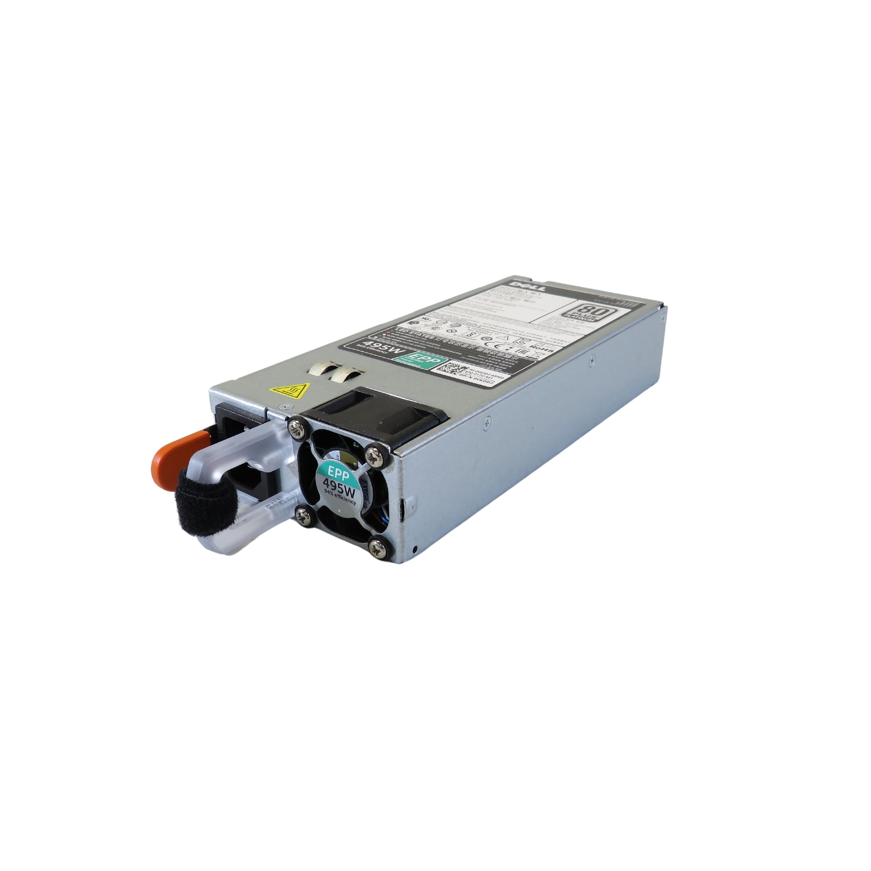 Dell VKDD2 495W PowerEdge T430 T630 R530 R630 R730 Server Power Supply (Refurbished)