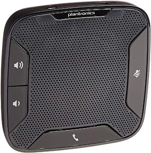 Plantronics Calisto 610 Portable USB Speakerphone – Model 201859-01, Black, Compatible with PC/Mac (Renewed)|B0BPJBQVPS