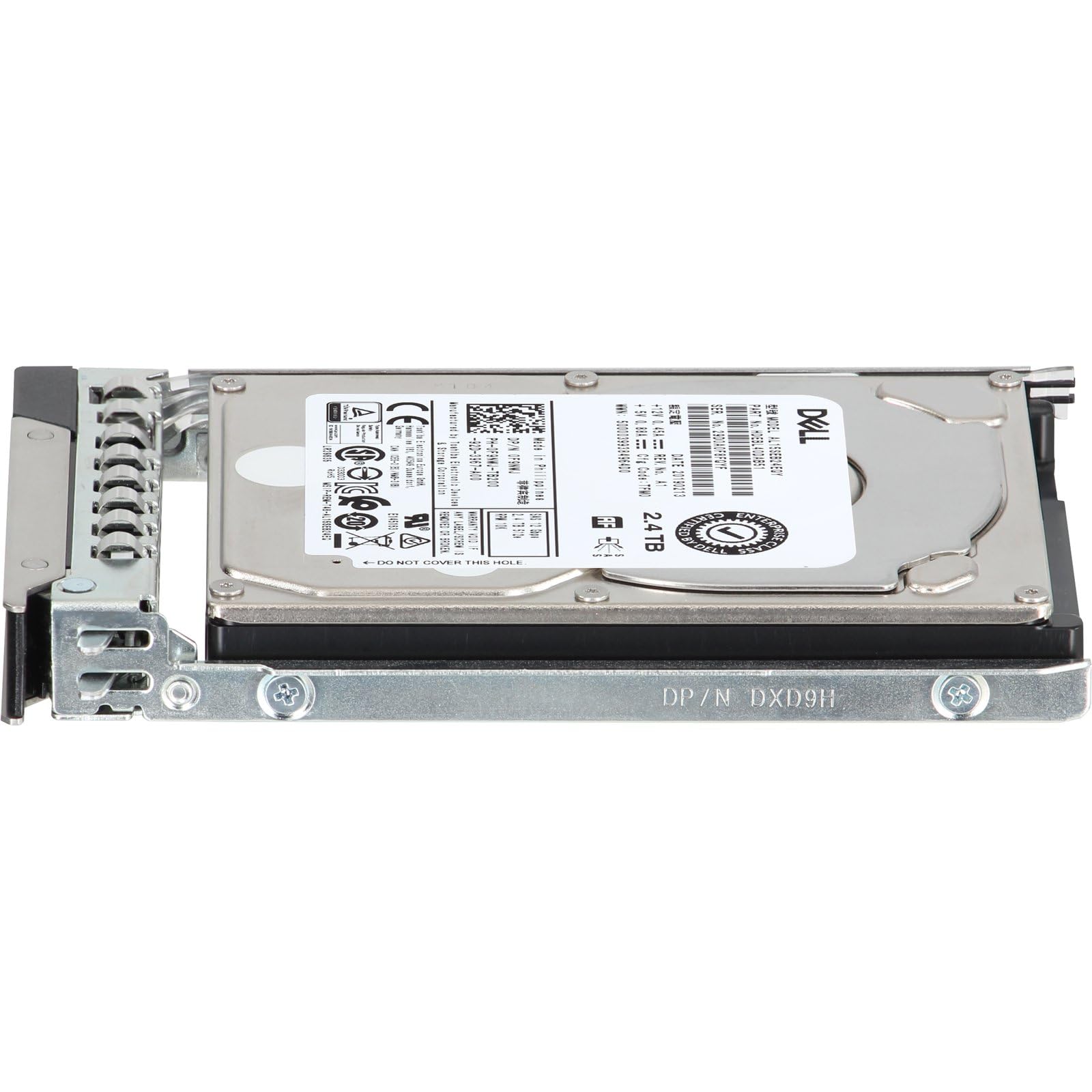 Dell 2.4TB 2.5in 10K SAS 12Gbs HDD 512e (F9NWJ) (Renewed)