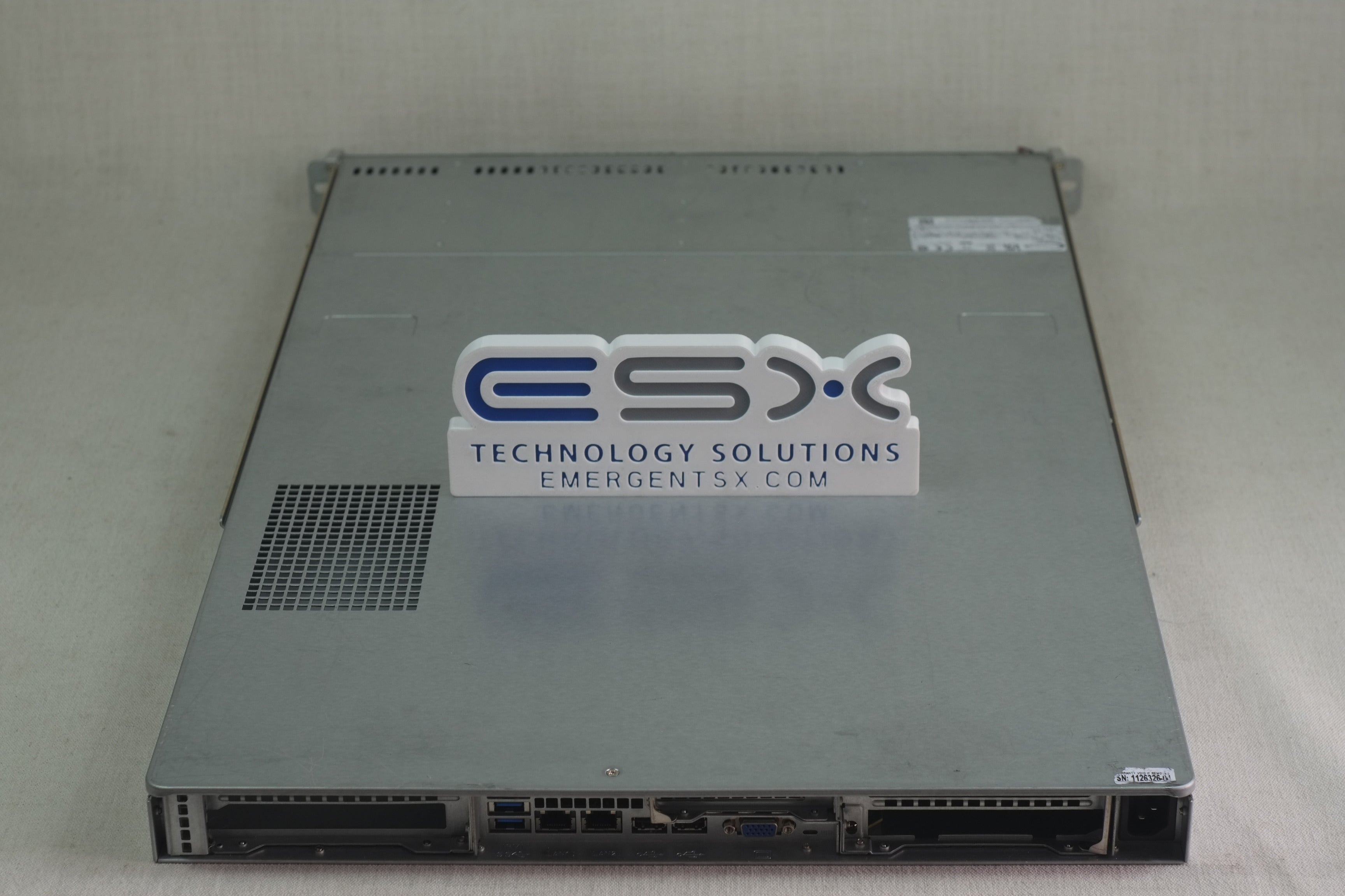 Supermicro 5019GP-TT 1U 2x GPU AI Rack Server X11SPG-TF, 1x Heatsink, 1400W PSU