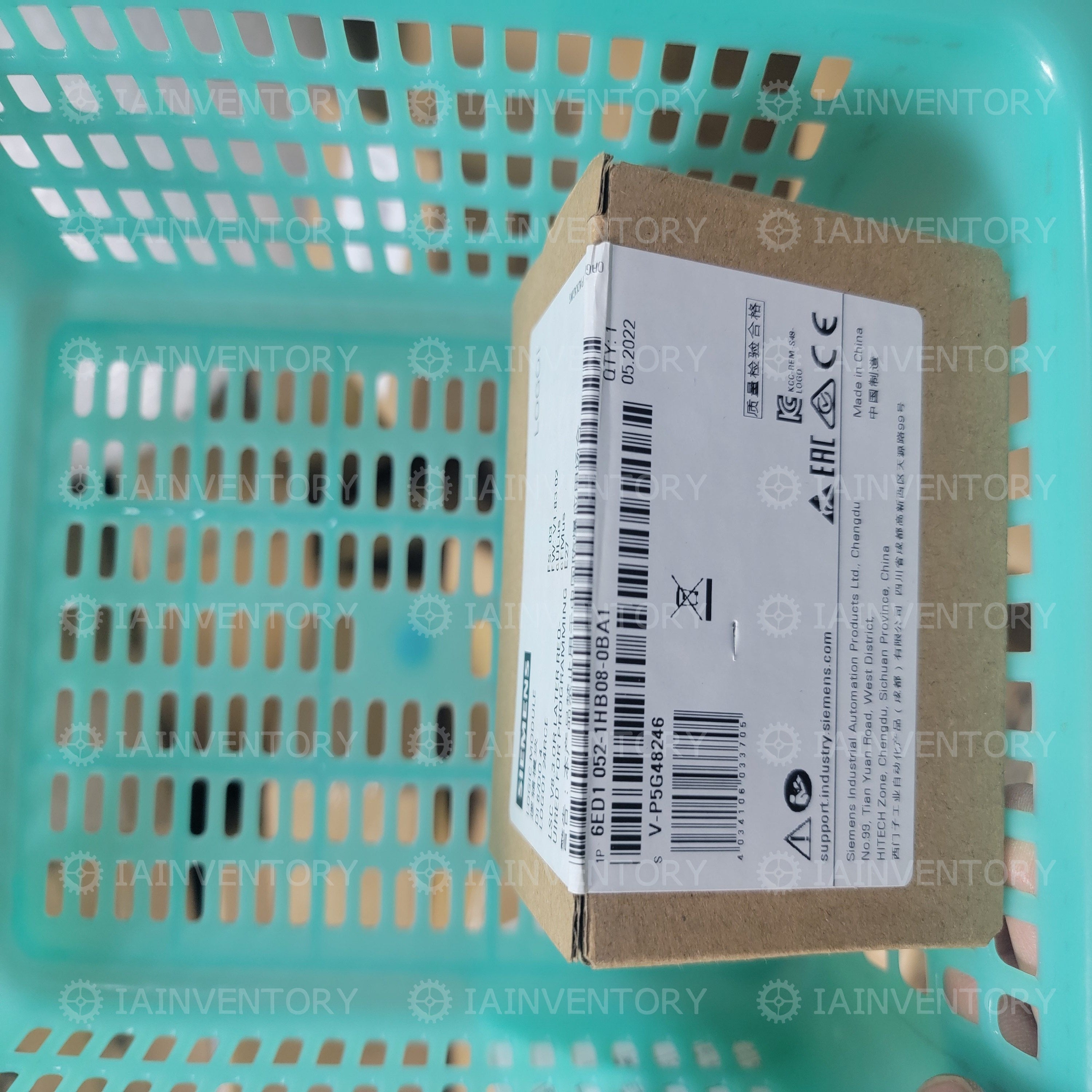 Unopened Siemens version 6ED1052-1HB08-0BA1 6ED1 052-1HB08-0BA1