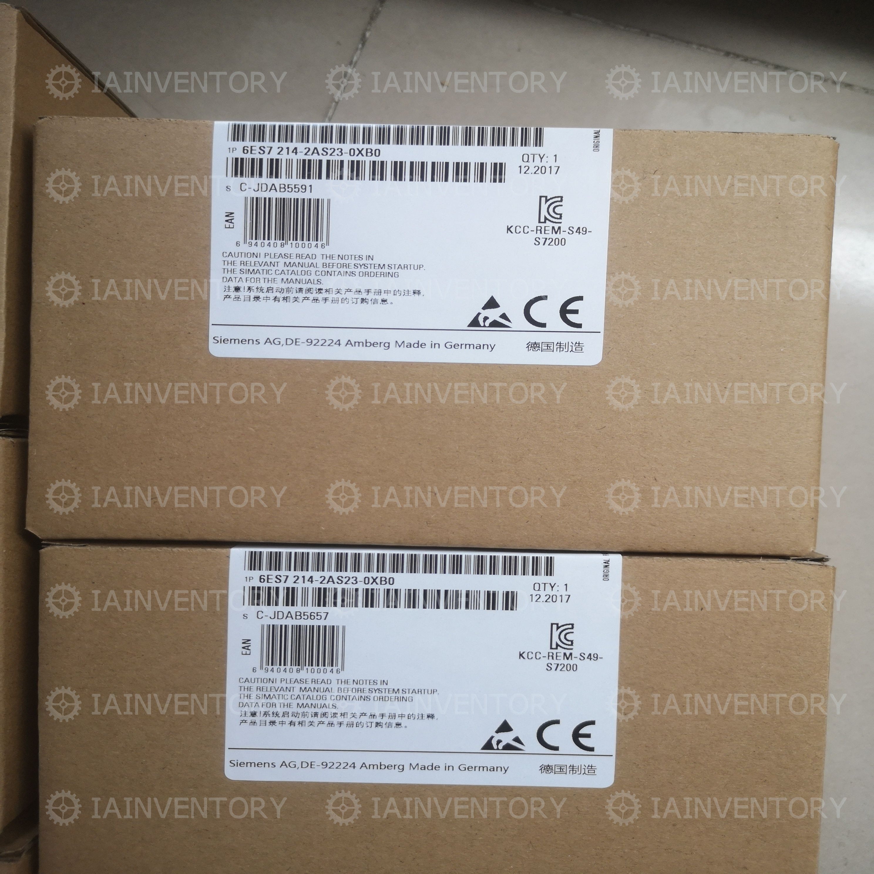Siemens 6ES7214-2AS23-0XB0 SIMATIC S7-200 CPU Module 6ES7 2142AS230XB0