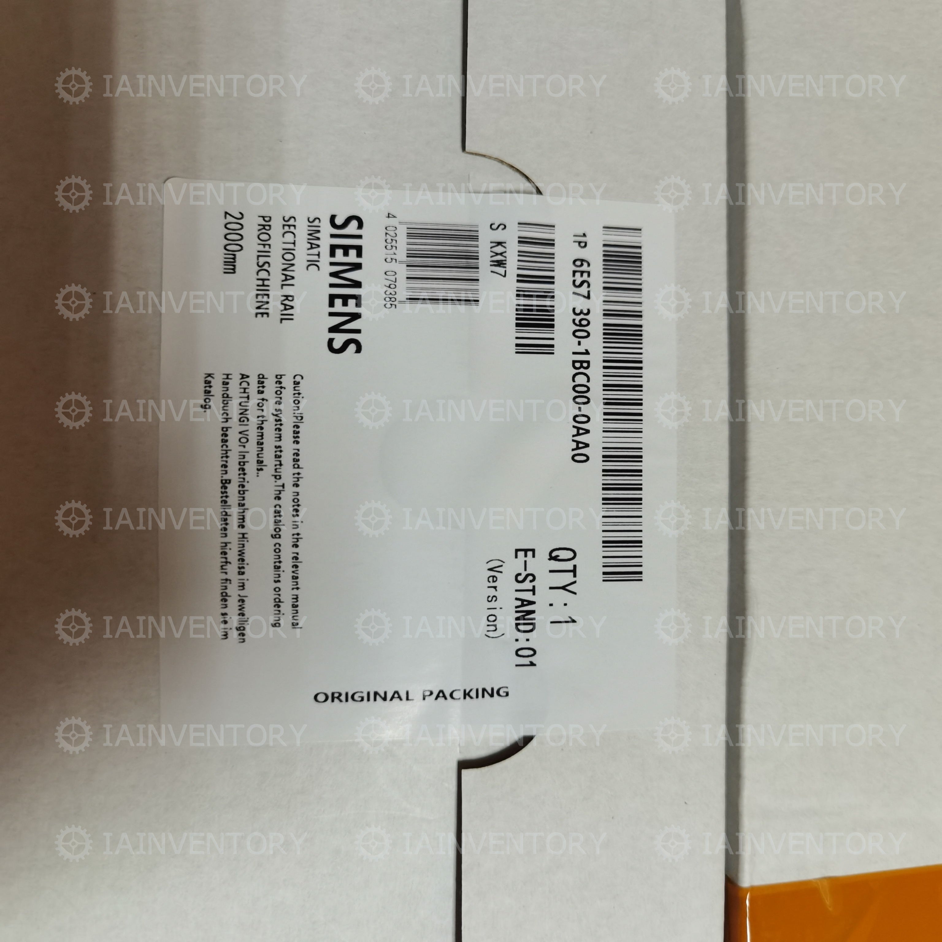 Siemens 6ES7390-1BC00-0AA0 6ES7 390-1BC00-0AA0