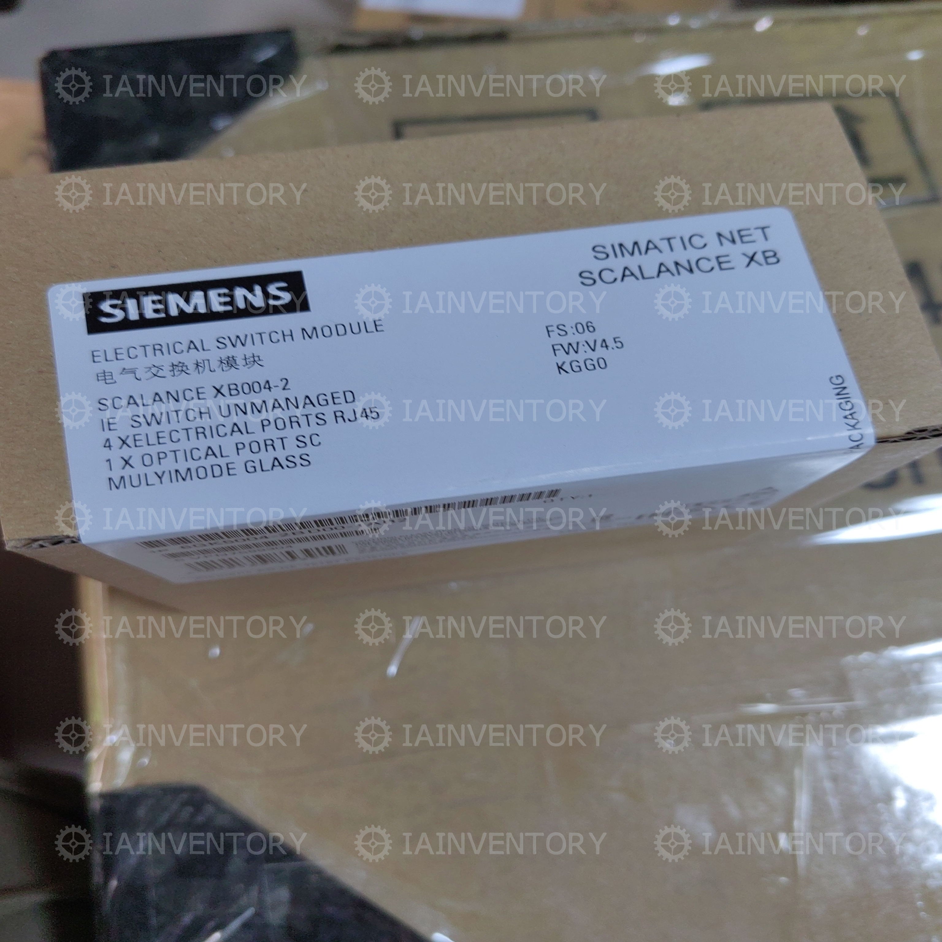 SIEMENS 6GK5 004-2BD00-1AB2 SIMATIC NET XB Electrical Switch Module