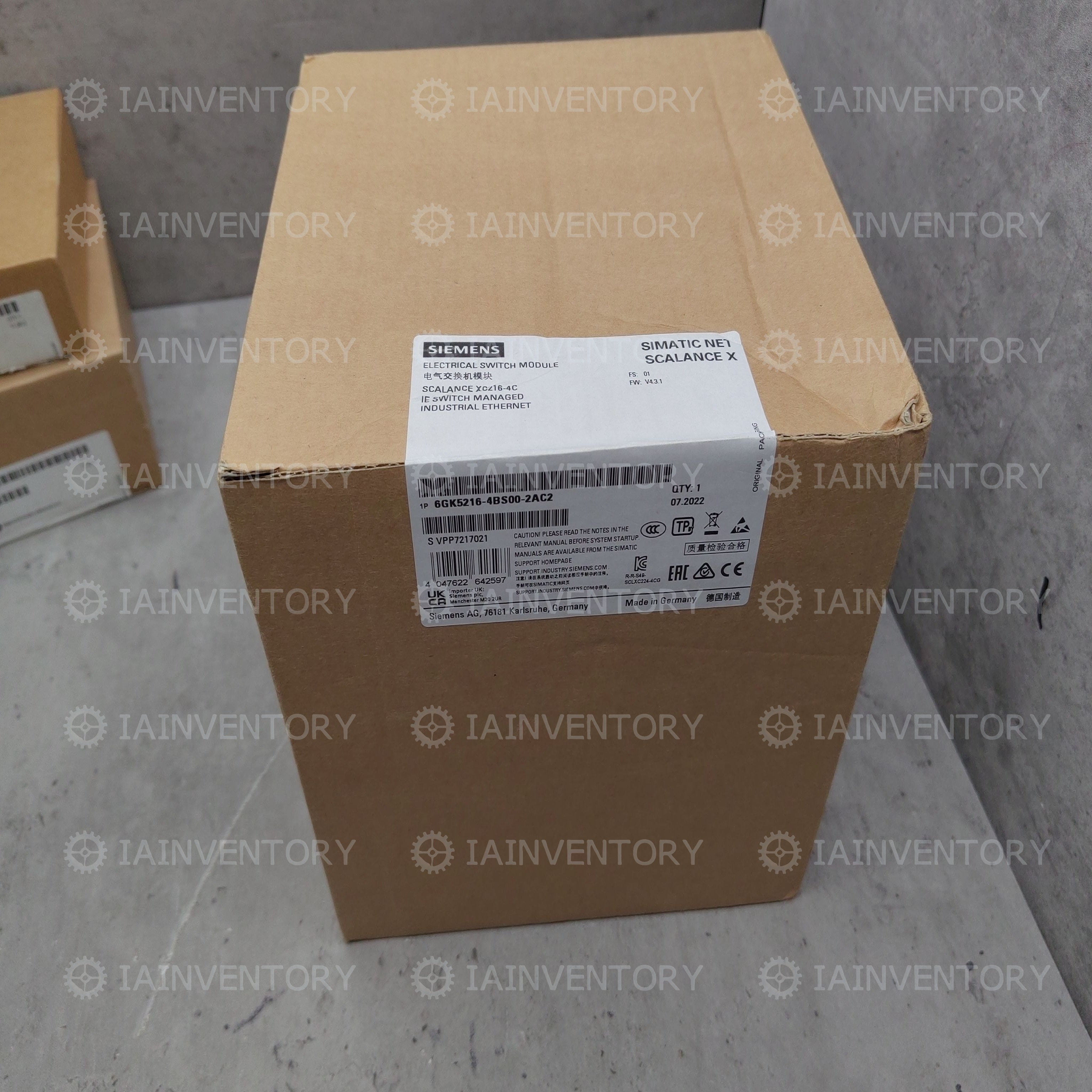 SIEMENS 6GK5216-4BS00-2AC2