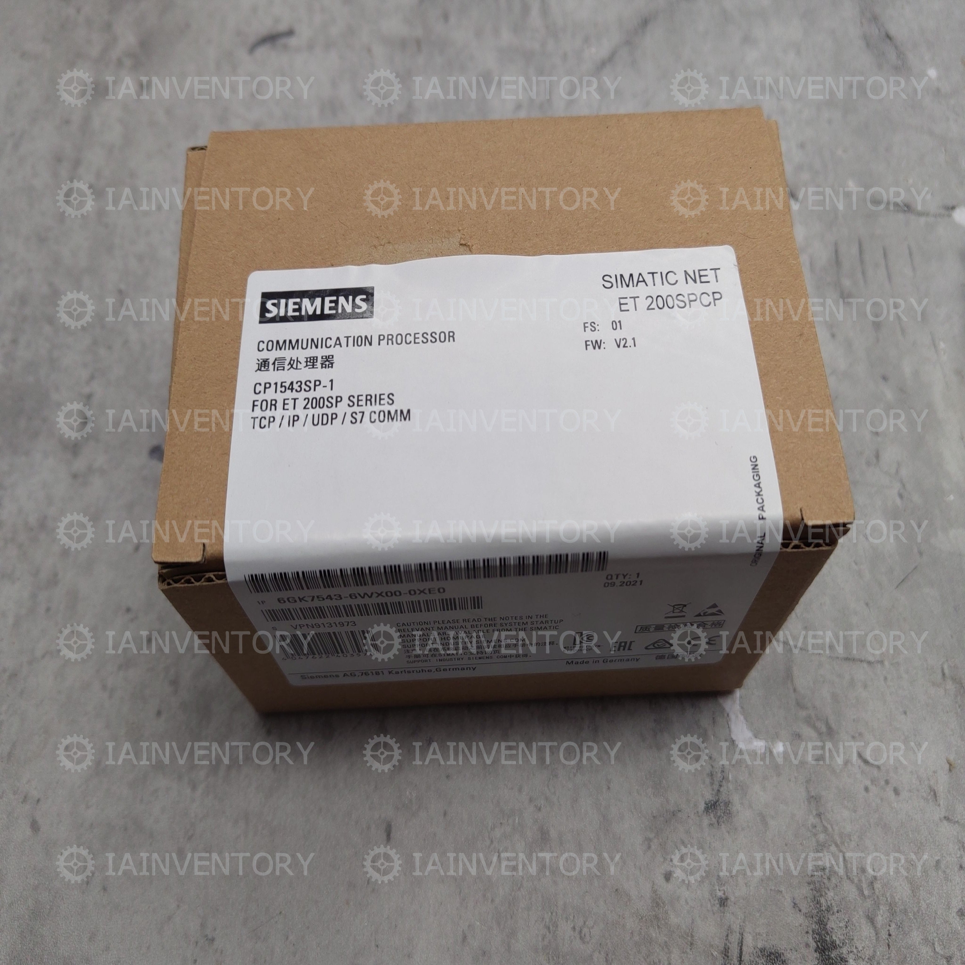 SIEMENS 6GK7543-6WX00-0XE0